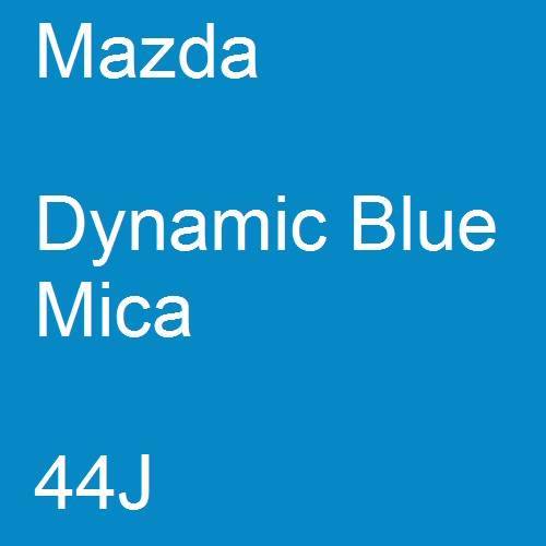 Mazda, Dynamic Blue Mica, 44J.